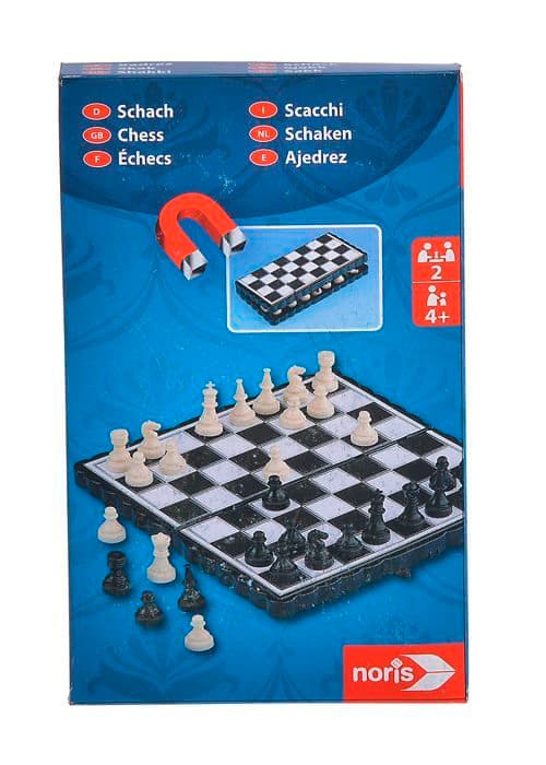 Mallette - coffret multi-spel Noris - 606015424 - Set med 6 magnetiska resespel