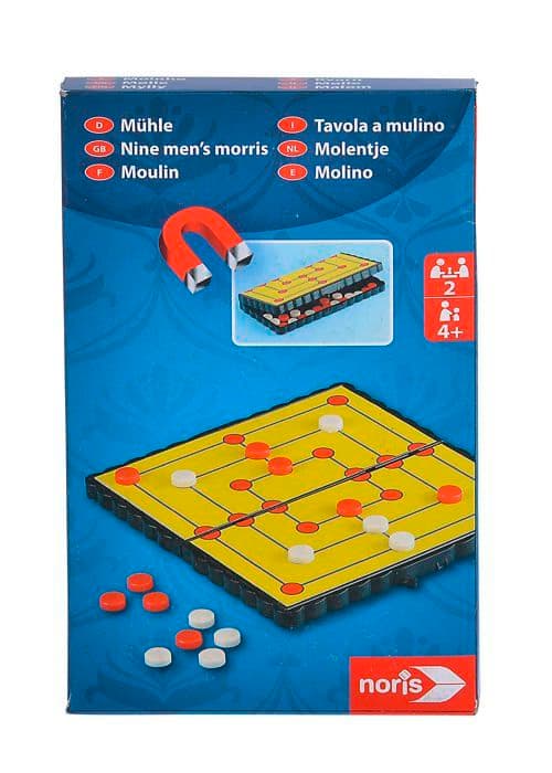 Mallette - coffret multi-spel Noris - 606015424 - Set med 6 magnetiska resespel