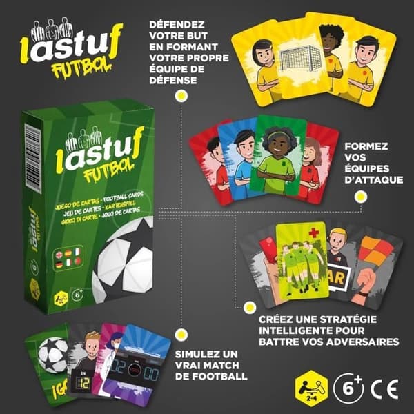 LASTUF Fotboll Familjekortspel