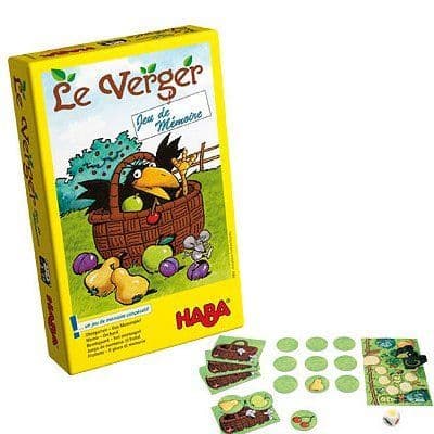 Minnesspel - HABA - Fruktträdgården - 20 min - 2 spelare eller fler - Barn