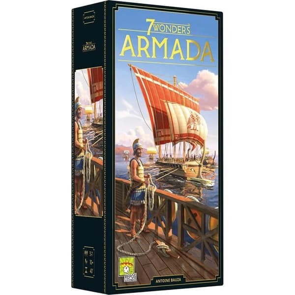 Repos Production - 7 Wonders - Armada Expansion - Ny version 2020 - Brädspel - Från 10 år - 3 till 7 spelare