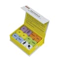 Miniatyrbild 3 av 3: Lärandespel Timetex - 92603 - Pack med 12 tärningar på tyska i en låda av 20 mm