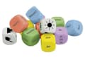 Miniatyrbild 1 av 3: Lärandespel Timetex - 92603 - Pack med 12 tärningar på tyska i en låda av 20 mm