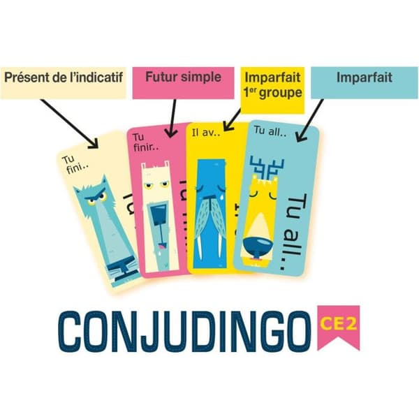 Asmodee - Conjudingo CE2 - Utbildningsspel