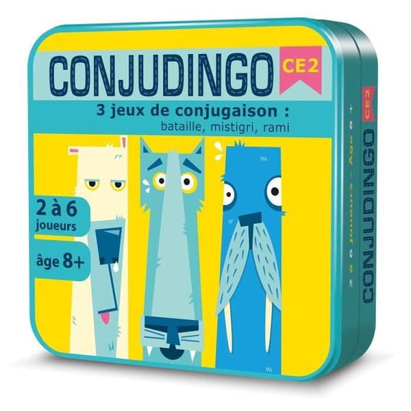 Asmodee - Conjudingo CE2 - Utbildningsspel