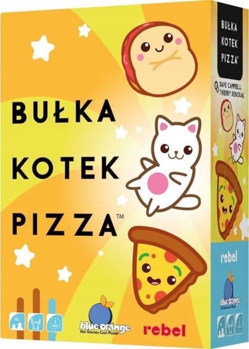 Spelbricka - Rebel spelfigur - GXP-890351 - Spel Bun, kattunge, pizza