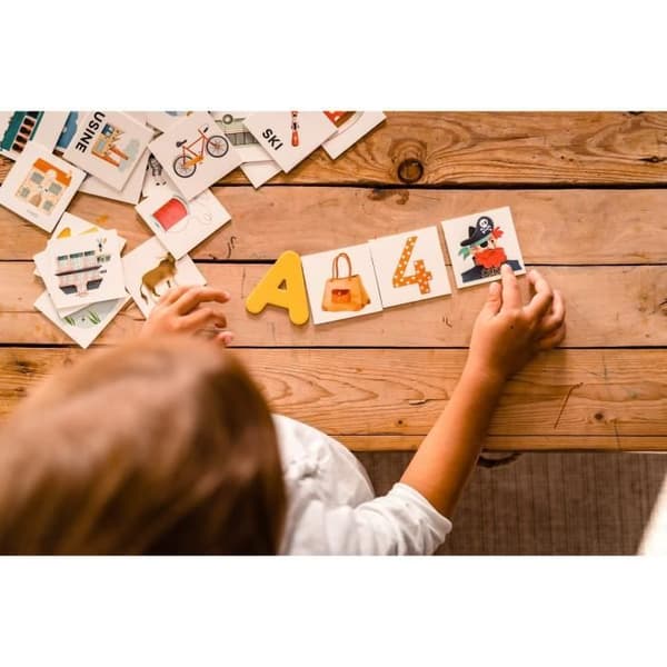 Lära läsa box för barn - Nathan - Rhythm of the child Jag lär mig att läsa - Positiv Education - Från 3 år