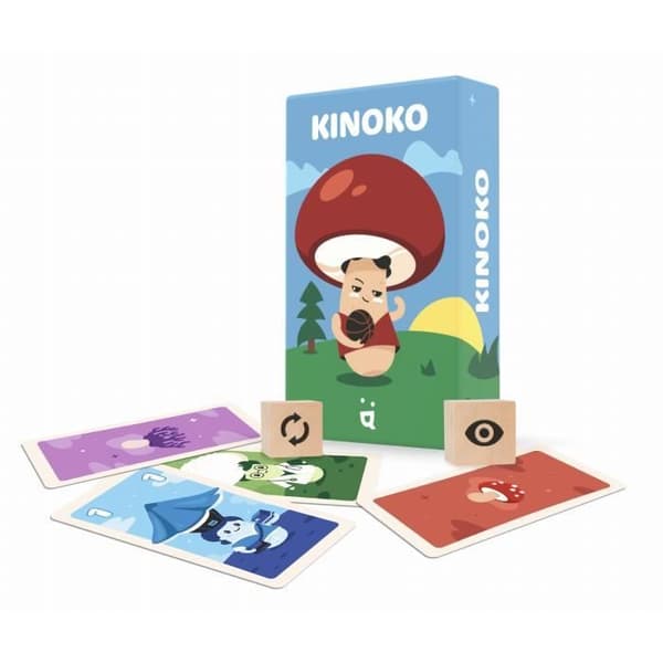 Kortspel - KINOKO - Samla de tre svamparna i din familj - 2 till 4 spelare