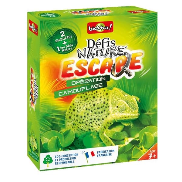 Défis Nature Escape - Operation kamouflage