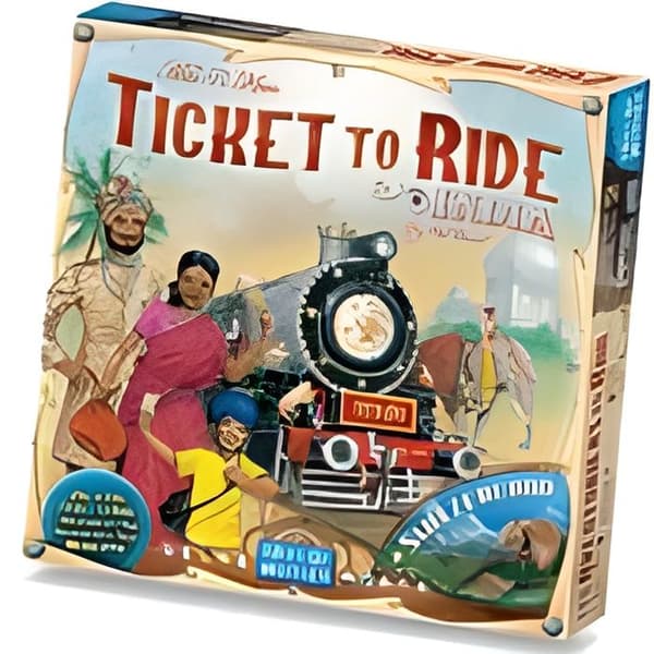 Rail Adventurers - Förlängning: Indien/Schweiz - Asmodee - Brädspel - Brädspel