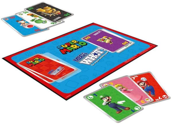 Socialt kortspel Super Mario Mega Whot! av Winning Moves