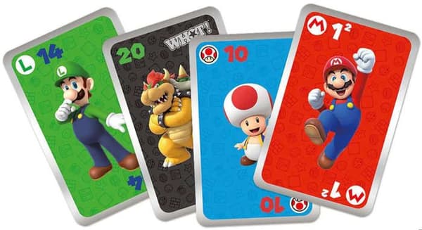 Socialt kortspel Super Mario Mega Whot! av Winning Moves