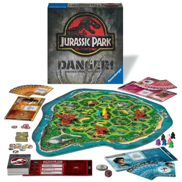 Ravensburger Jurassic Park Danger Flerfärgat brädspel