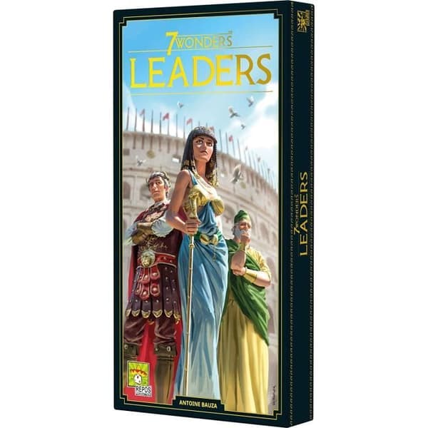 Produktionsvila | 7 Wonders - Leaders Extension - Ny version 2020 | Brädspel | Från 10 år | 3 till 7 spelare