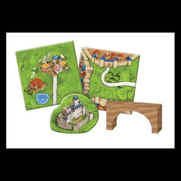 Carcassonne Expansion: Broar, fästningar och basarer - Z-Man-spel