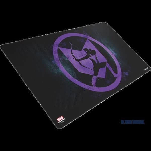 Spelmatta - GG - Hawkeye - Marvel Champions - L 61 x l 35 cm - Säkerhet: 36 månader och uppåt