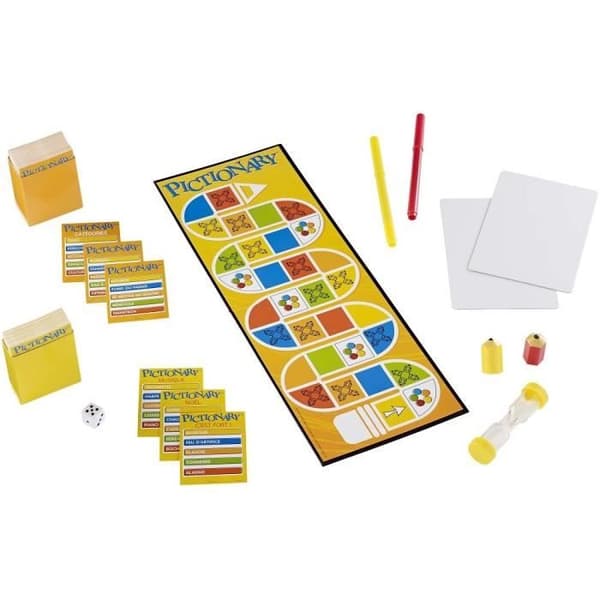 Mattel Games - Pictionary - Brädspel - Ålder 8 och uppåt DKD50