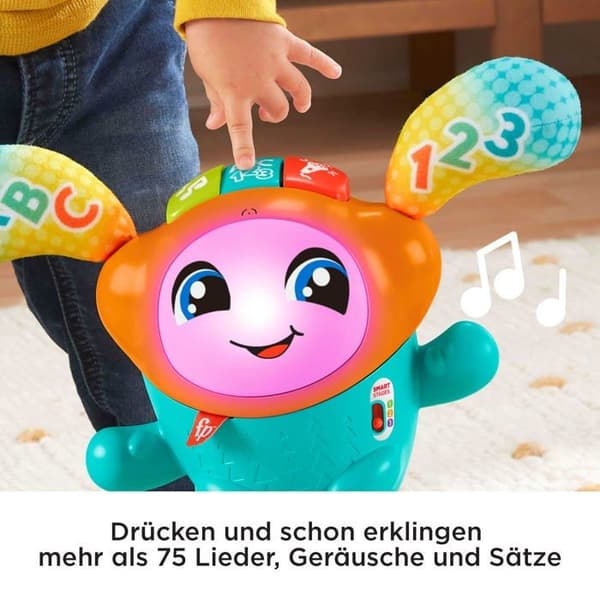 Aktivitetstabell - Fisher-pris aktivitetsleksak - HJP94 - DJ Hüpfi