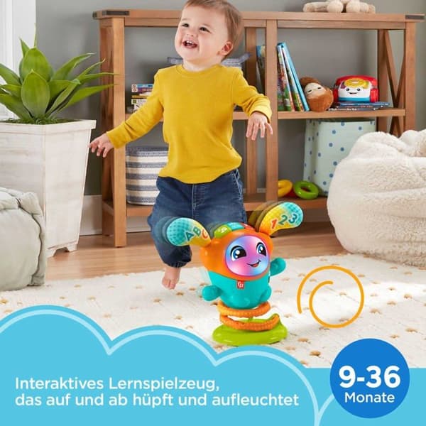 Aktivitetstabell - Fisher-pris aktivitetsleksak - HJP94 - DJ Hüpfi