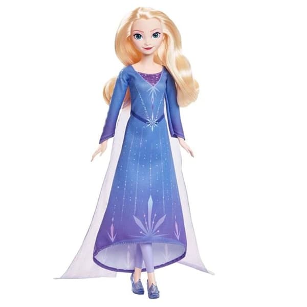 DISNEY Frozen Elsa Hästdragen bil och leksaksdocka, för tjejer 3+ MATTEL
