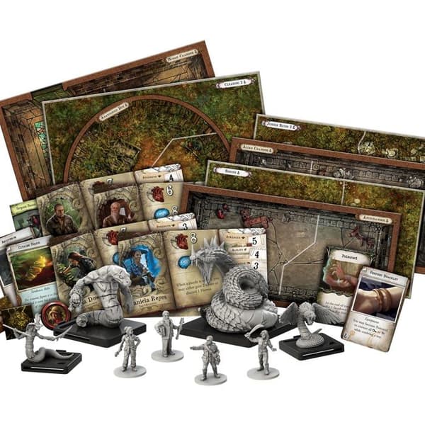 Fantasy flygspel - MAD28 - FFG Mansions of Madness 2nd Edition: Path of The Serpent Expansion, blandade färger