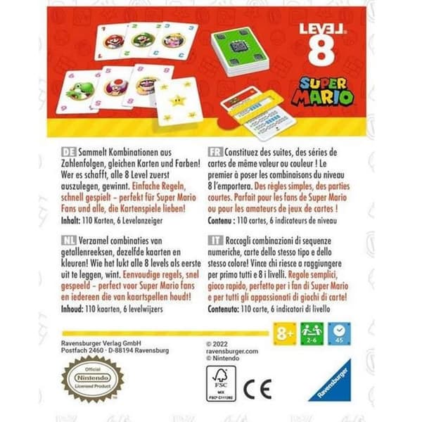 Ravensburger Stämningsspel Level 8 Super Mario Ny utgåva - 4005556273430