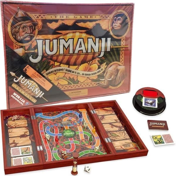 Jumanji Social Game Wooden Edition Spin Master