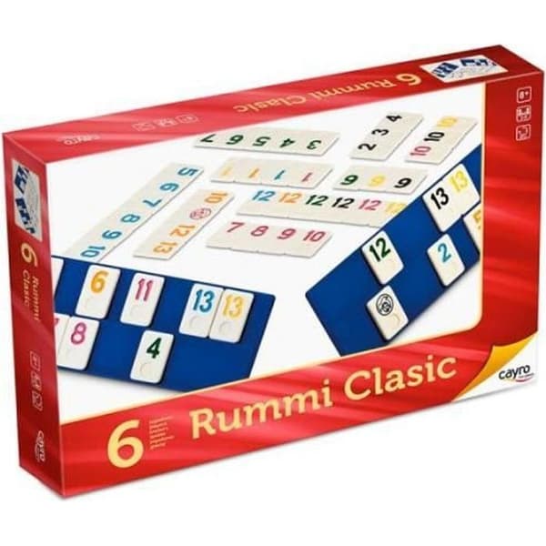 Brädspel för hela familjen - Stora 6 spelare Rummi. Spel