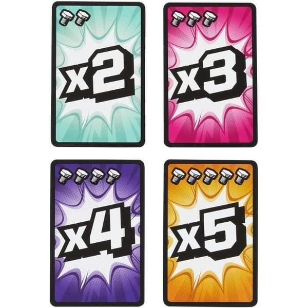Mattel Games - Fight Cards-Team Card Game med två boxningshandskar HTW64