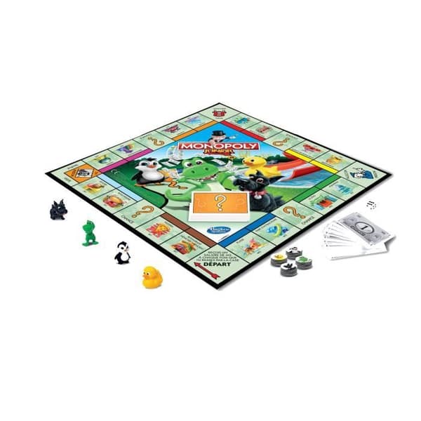 MONOPOLY Junior - Brädspel för barn - Brädspel - Fransk version