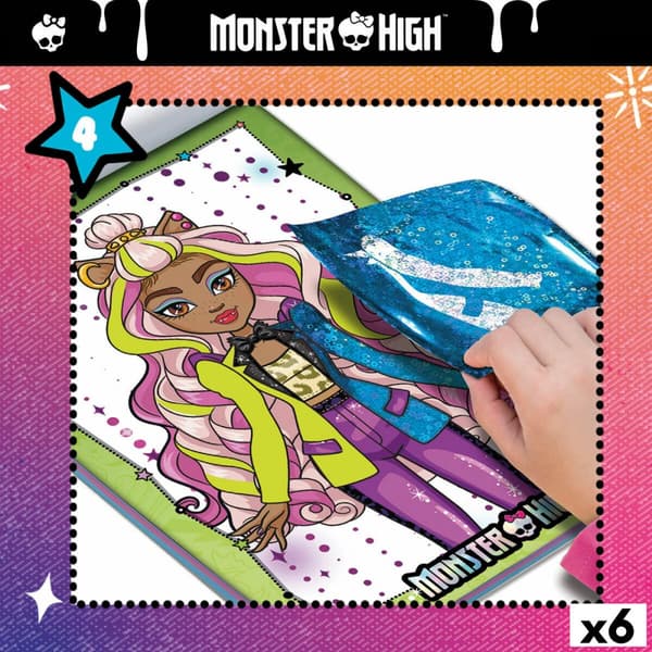 Tegningssæt Monster High (6 enheder)