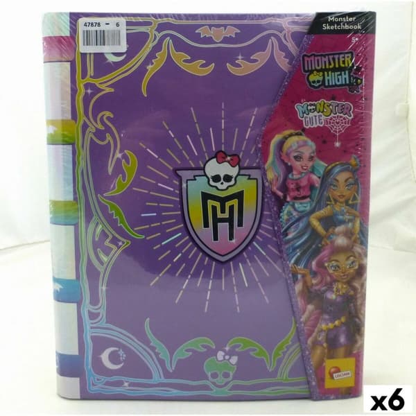 Tegningssæt Monster High (6 enheder)