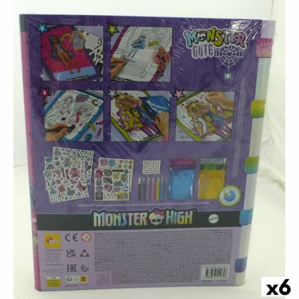 Tegningssæt Monster High (6 enheder)