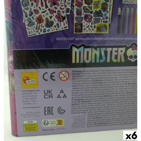 Tegningssæt Monster High (6 enheder)