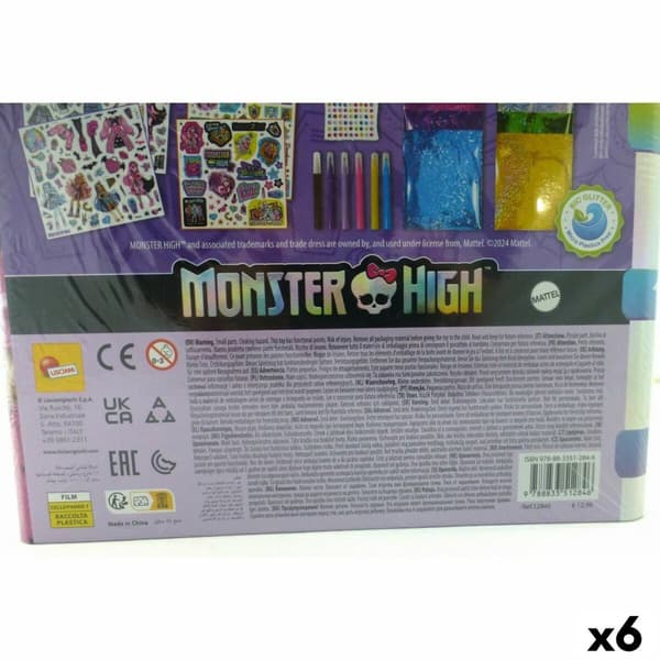 Tegningssæt Monster High (6 enheder)