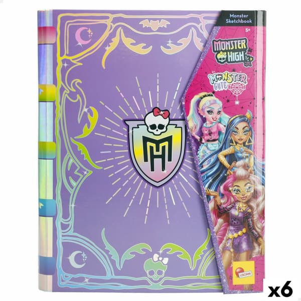 Tegningssæt Monster High (6 enheder)