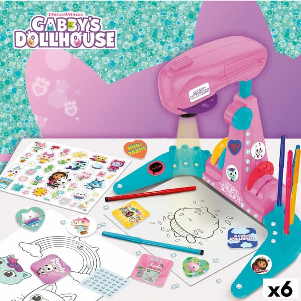 Tegningssett Gabby's Dollhouse (6 enheter)