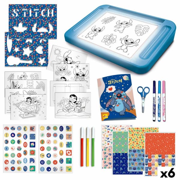 Tegningssett Stitch (6 enheter)