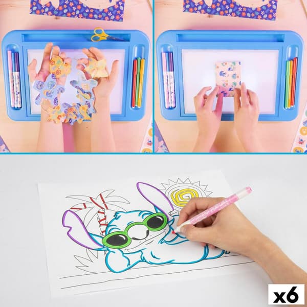 Tegningssett Stitch (6 enheter)