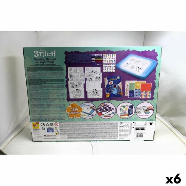 Tegningssett Stitch (6 enheter)