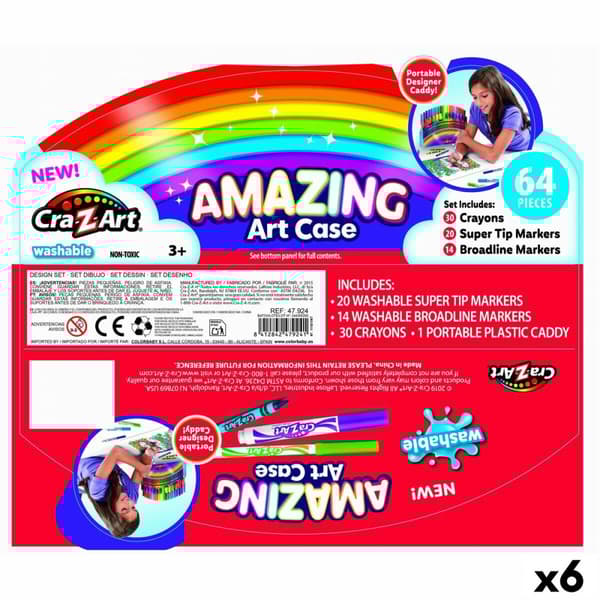 Piirustussetti Cra-Z-Art (6 osaa)