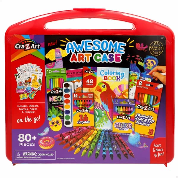 Tegningssæt Cra-Z-Art (4 enheder)