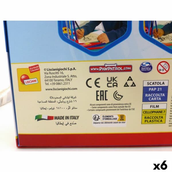 Piirustussetti The Paw Patrol (6 osaa)