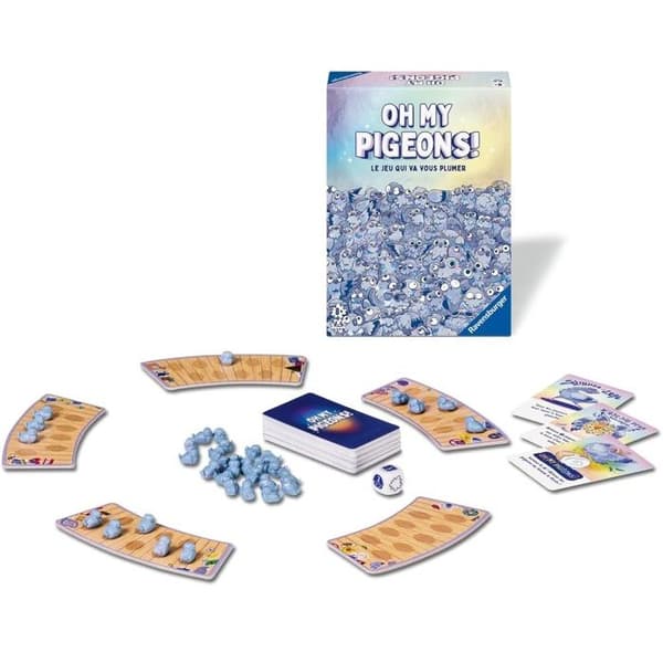 Spel med atmosfär Ravensburger Oh My Pigeons