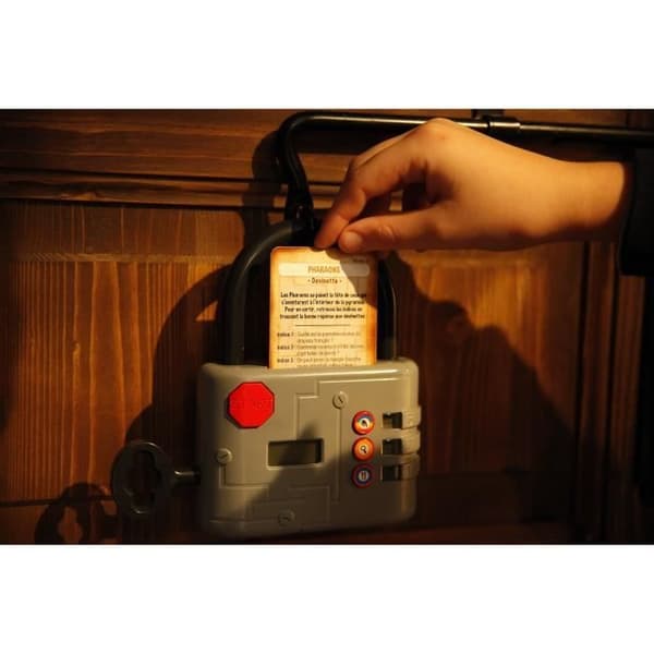 ESCAPE GAME - Brädspel - DUJARDIN - Lös pussel för att fly rummet innan tiden rinner ut!