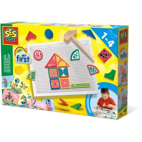 SES CREATIVE - Mina första - Fantasy Tap Tap-spel för barn från 12 månader och uppåt