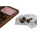 Miniatyrbild 2 av 3: Kortspel Home ESPRIT Lönn Akaciaträ 17,7 x 11,5 x 3,7 cm