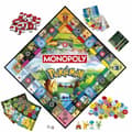 Miniatyrbild 4 av 9: Sällskapsspel Hasbro Monopoly Pokemon