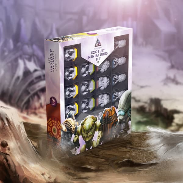 Anachrony: Exosuit Miniature Pack - Brettspil