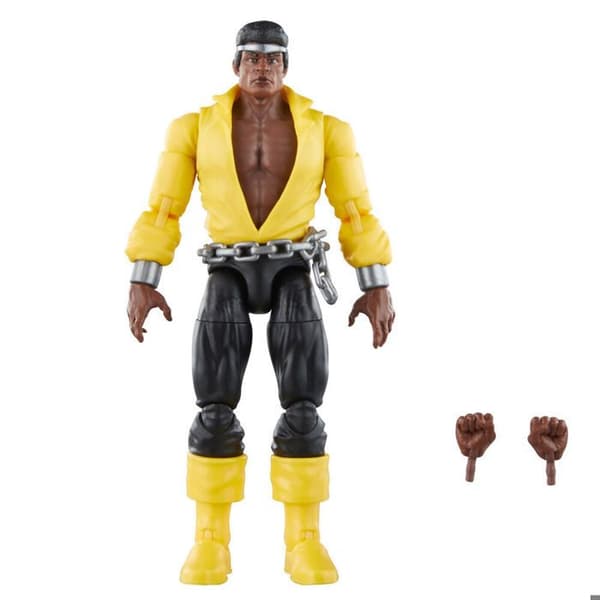 Figur - Hasbro - Marvel Legends Series Riddare - Luke Cage - Bullseye - Otroliga detaljer